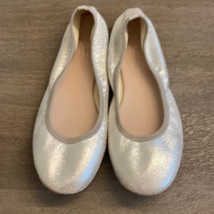 Ruby and Bloom Silver Dress Shoes